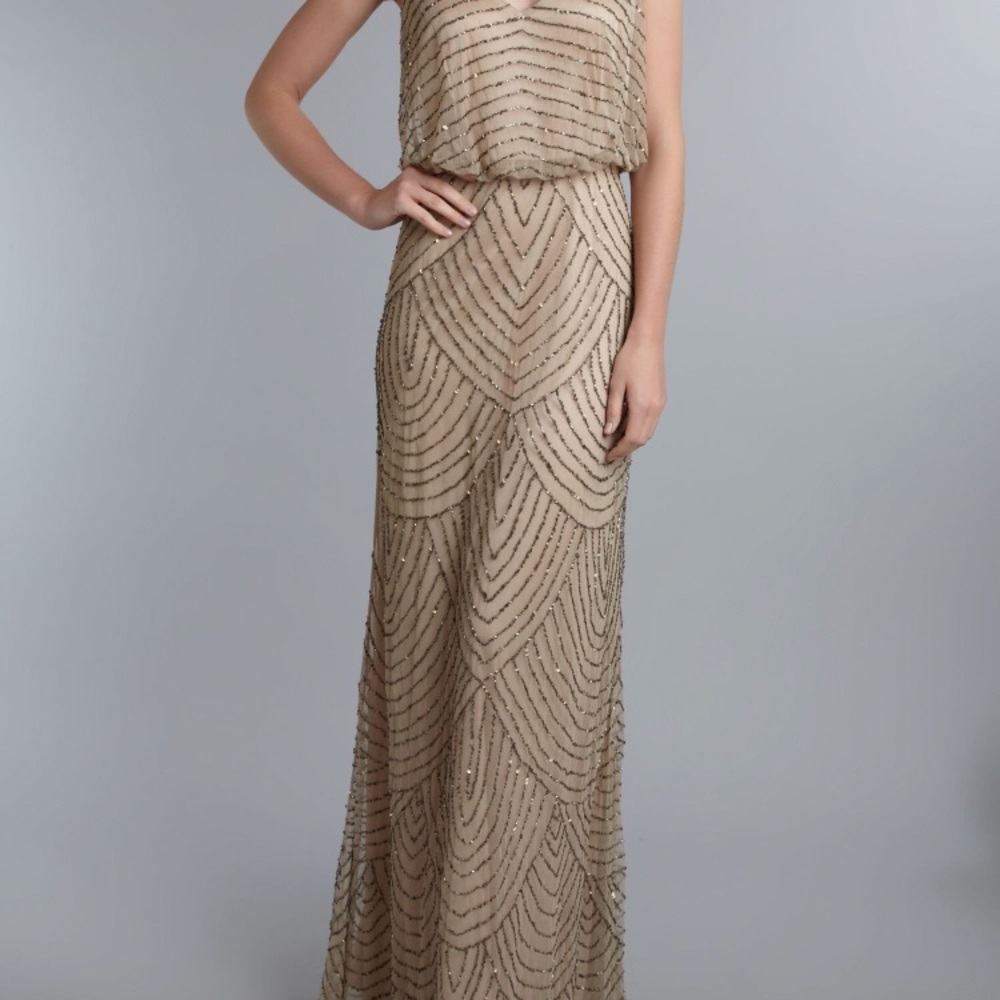 Adrianna Papell Art Deco dress